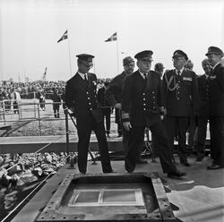 Sjösättning och dop av kkv typ Göteborg