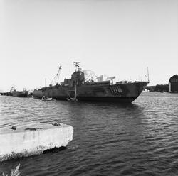 T 108 upphalningsprov på slipen