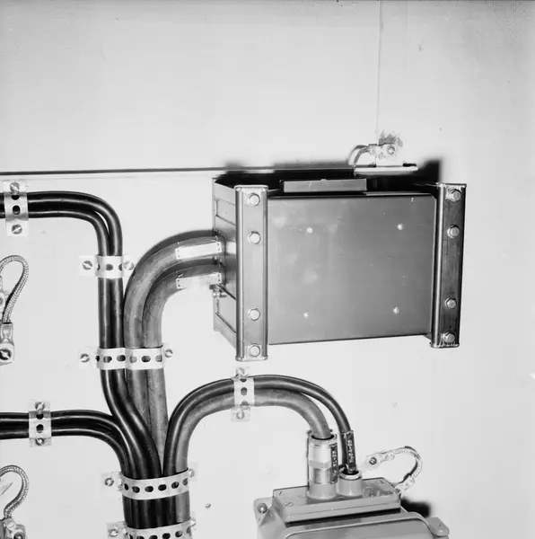 Belos bryggan och maskinrummet