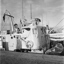 Minsvep. M 45 - 46 .44 isbelagda vid mob.kajen