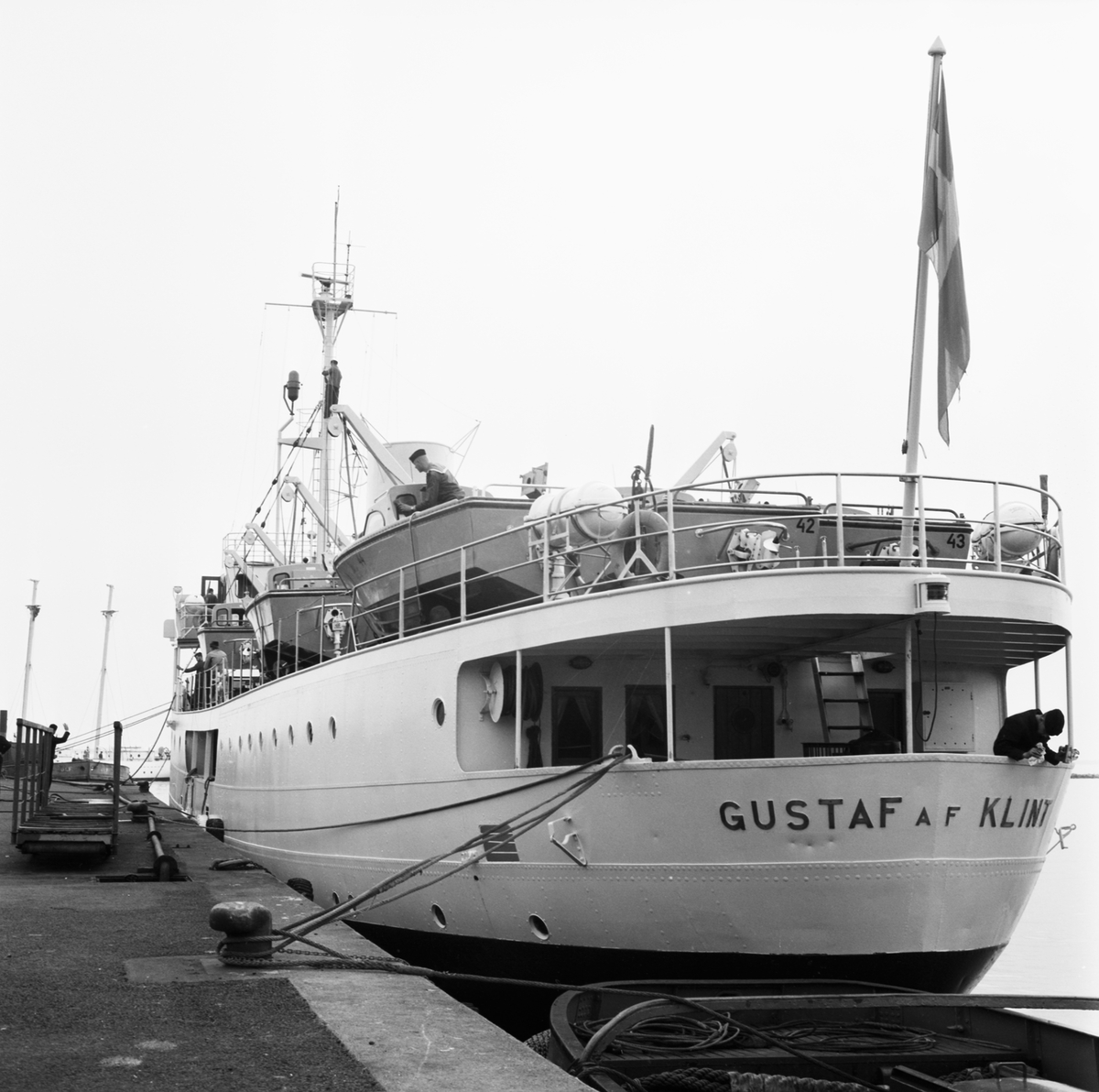 M/s Gustav af Klint vid kaj