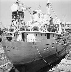 Kalmarsund 1 i docka 3