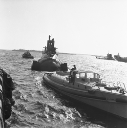 Sjösättning av ubåten sjöhästen