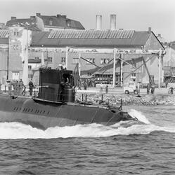 Sjösättning av ubåten sjöhästen