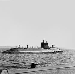 Sjösättning av ubåten sjöhästen