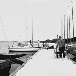 Viggen vid bryggan på Dragsö