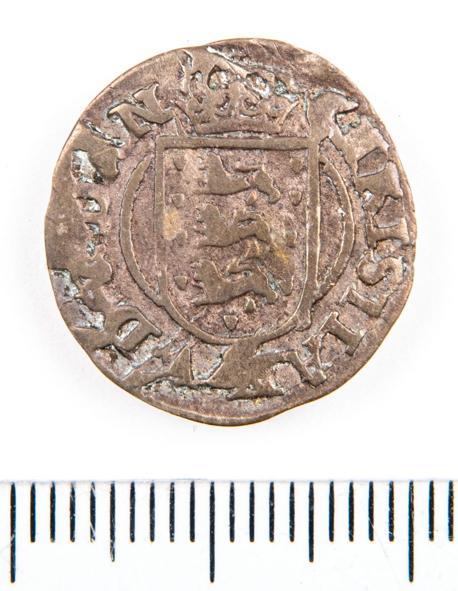 Mynt, Danmark, 1677, 2 Skilling.