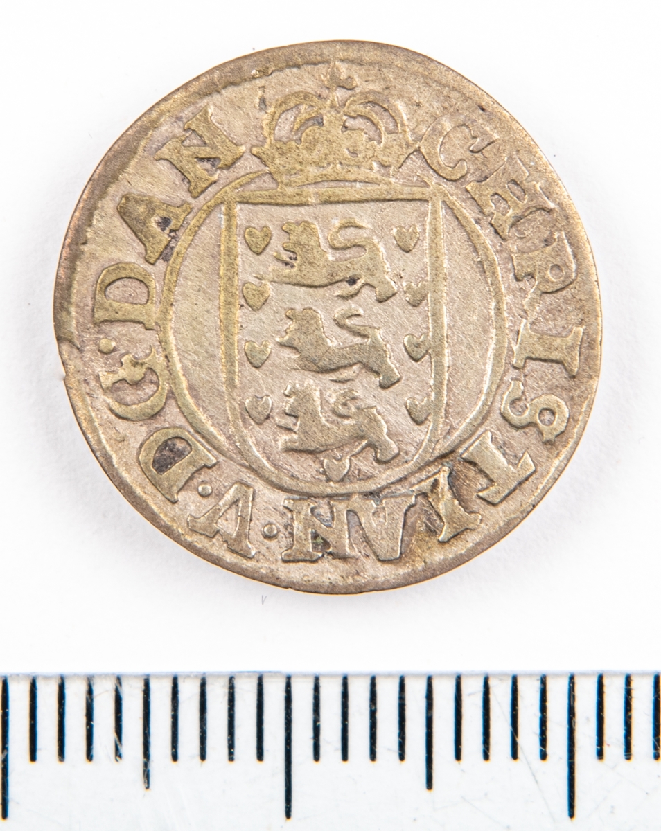 Mynt, Danmark, 1681, 2 Skilling.