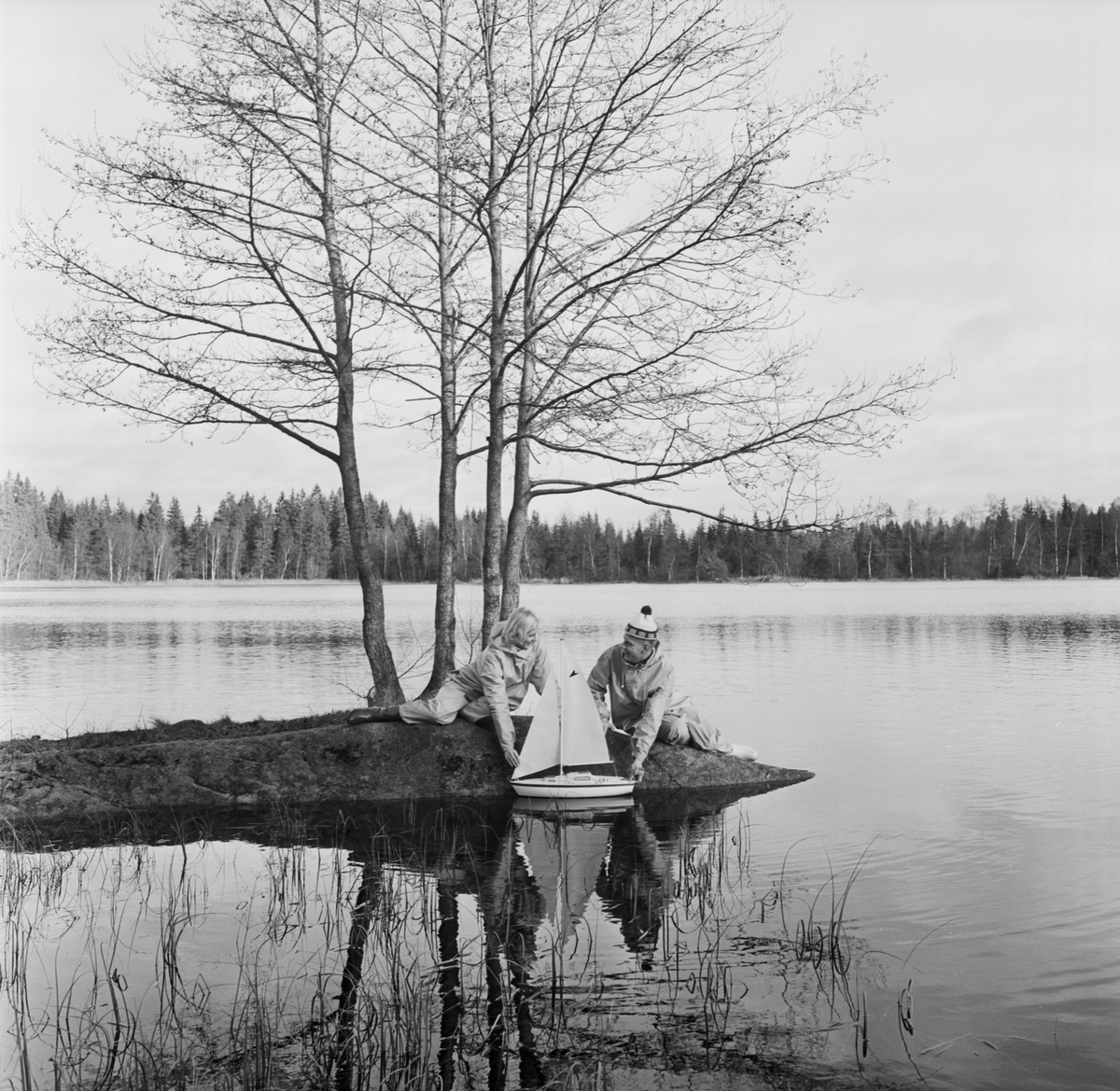 Reklamfotografering i Bastasjöstugan "Viggen"