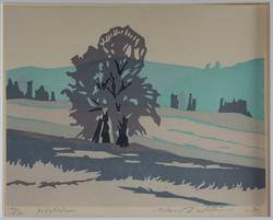 Höströnn [Träsnitt]