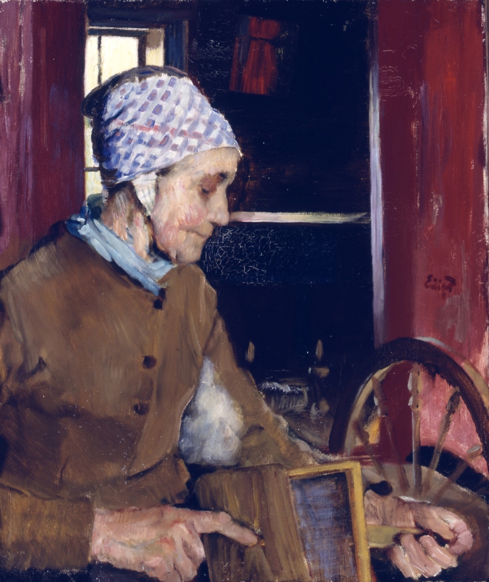Jæderkone [Maleri]