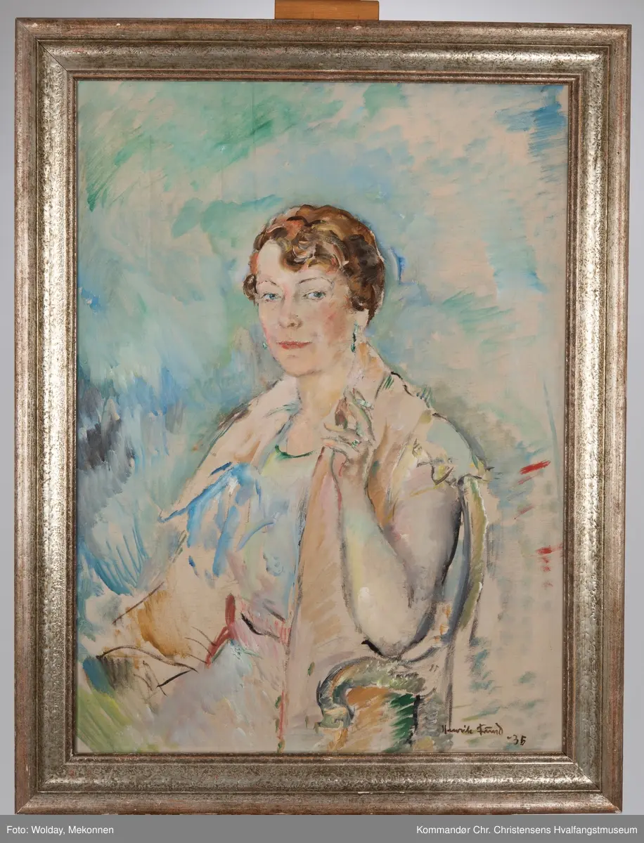 Portrett av Ingrid Christensen