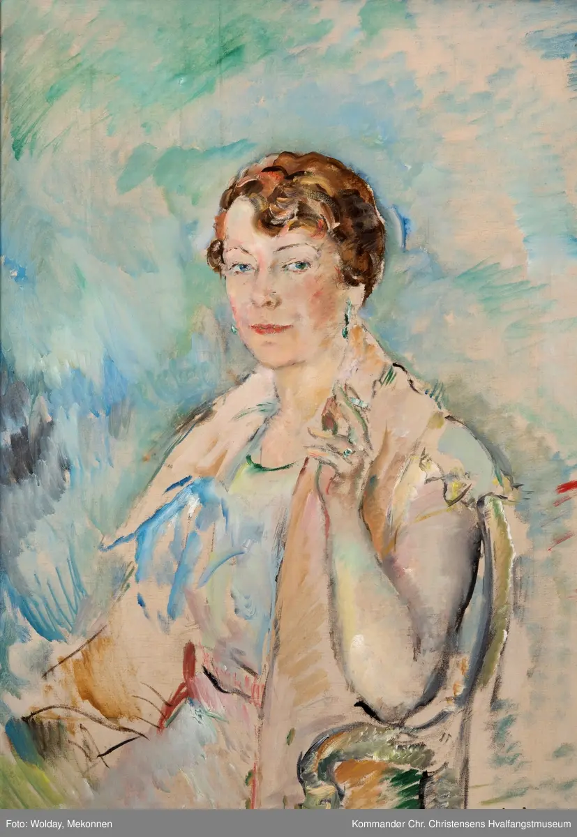 Portrett av Ingrid Christensen