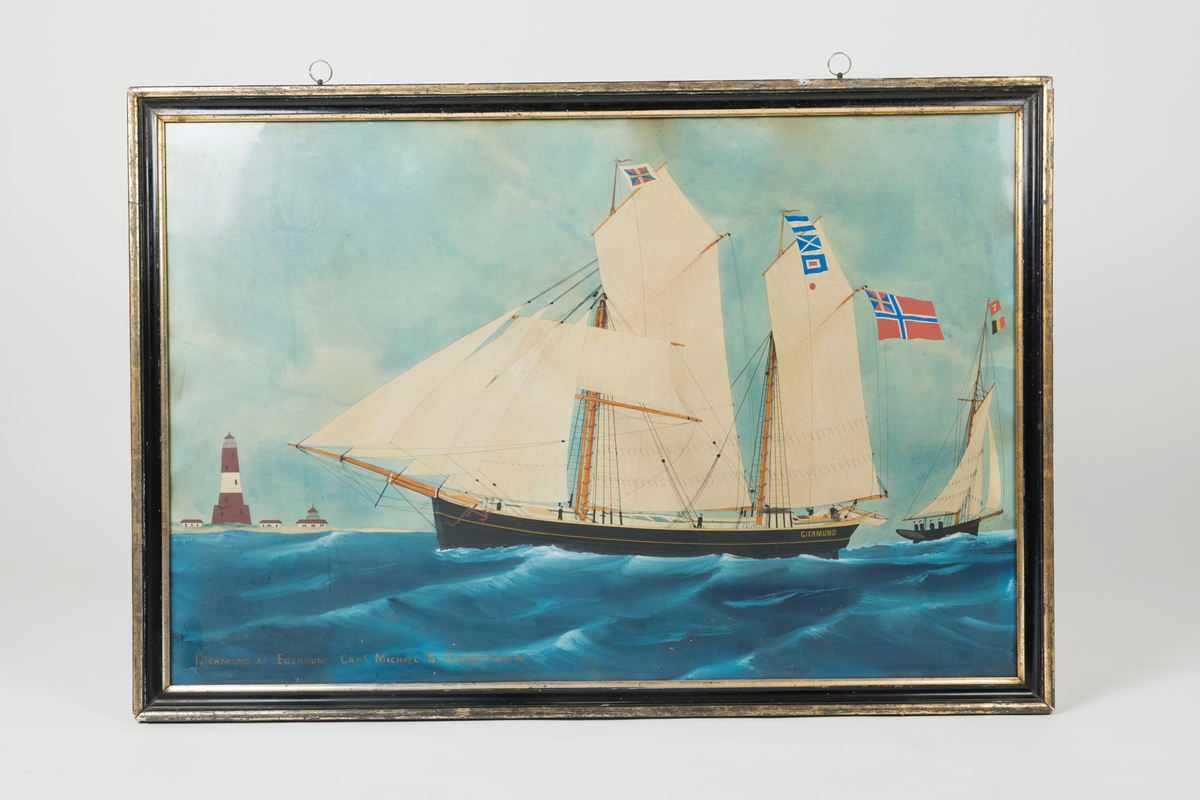 Seilskipet "Giermund av Egersund".