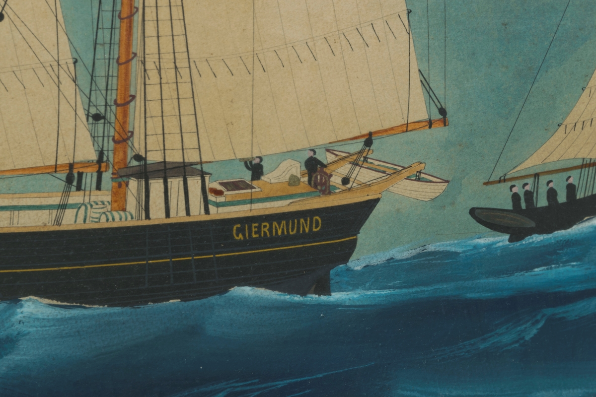 Seilskipet "Giermund av Egersund".