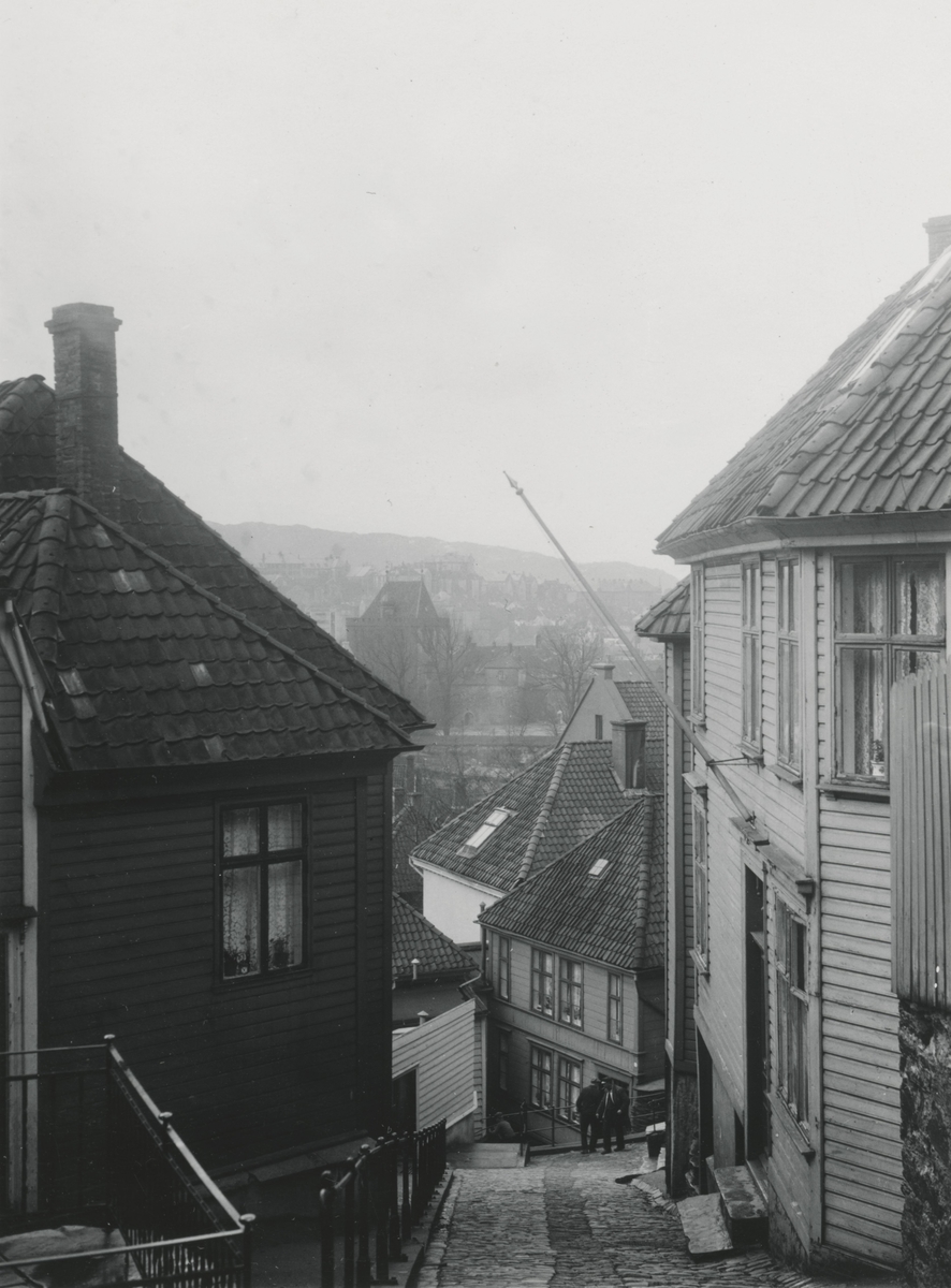 Bergen. Fra Fjellsmugene, 1933.