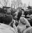 75-årsjubileet. Kung Gustav VI Adolf och kronprins Carl Gustaf besöker Skansen.