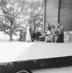 Alice Babs och Bengt Hallbergs kvartett på Sollidenscenen, Skansen.