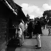 Allmänna publikbilder, Skansen augusti 1968. Marknadsgatan.