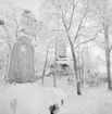 Vinterbilder på gårdar, ute och inne. Milsten, Skansen.