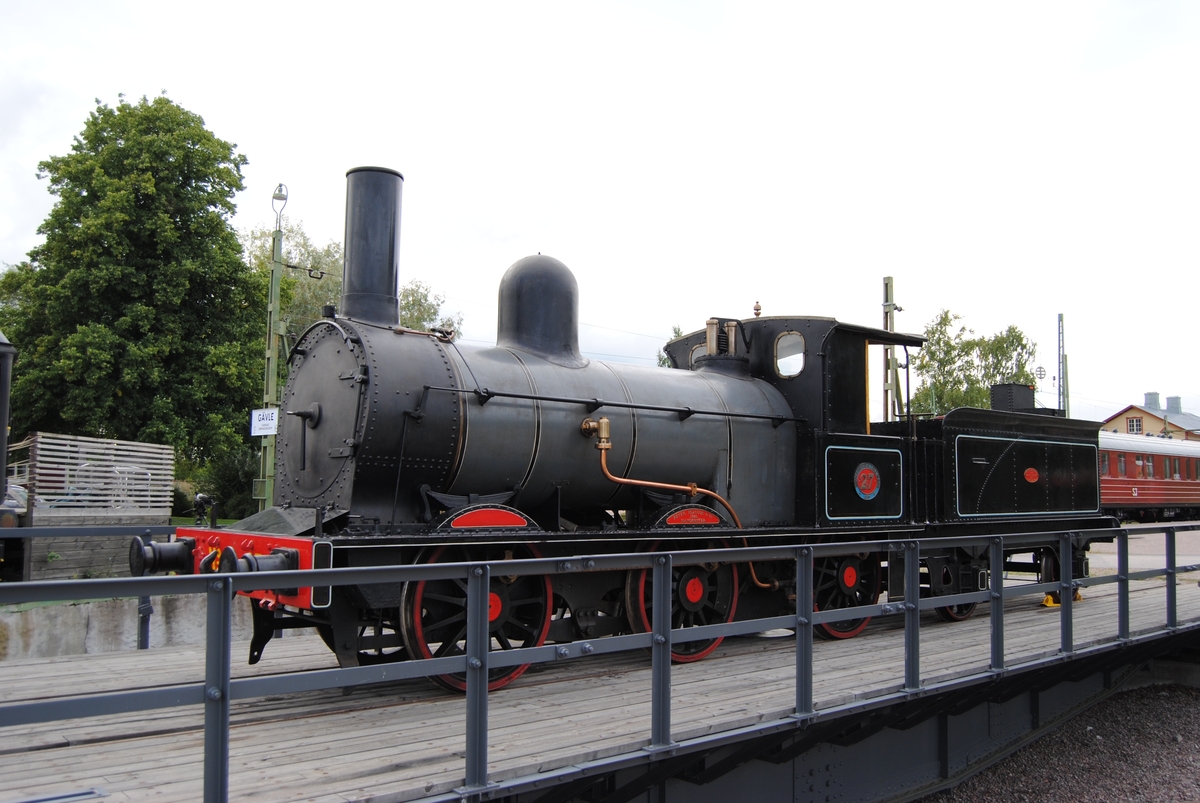 Ånglok BJ K nr 27.