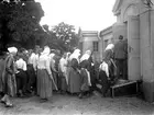 Svenskbybor på Ryhovs kasernområde i Jönköping 1929.