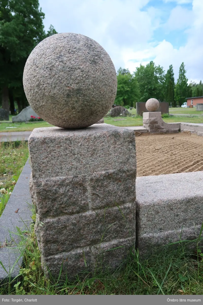 Inventering av kulturhistoriskt värdefulla gravvårdar i samband med upprättade av vård- och underhållsplan för Lindesbergs södra kyrkogård, avseende kulturhistoriska värden.
