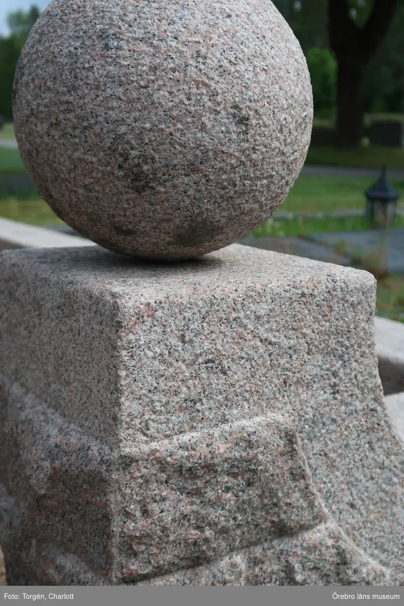 Inventering av kulturhistoriskt värdefulla gravvårdar i samband med upprättade av vård- och underhållsplan för Lindesbergs södra kyrkogård, avseende kulturhistoriska värden.