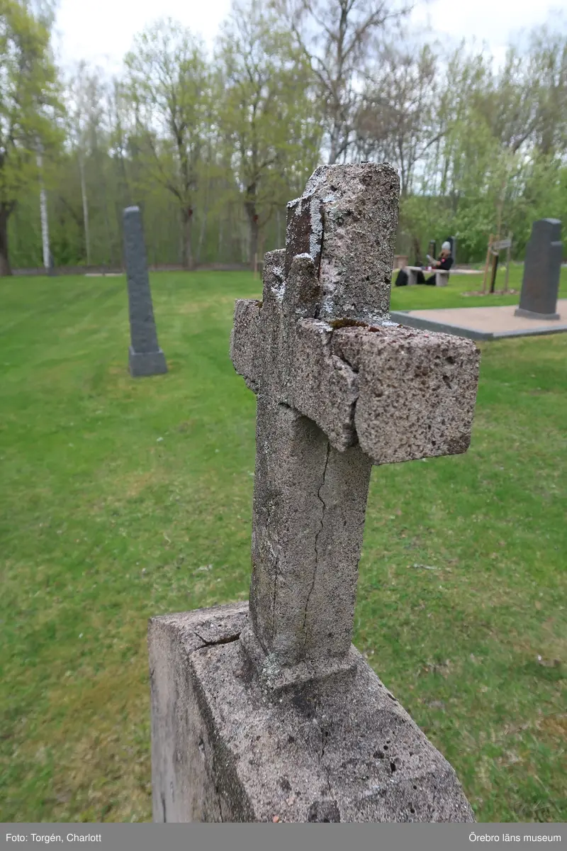 Inventering av kulturhistoriskt värdefulla gravvårdar i samband med upprättade av vård- och underhållsplan för Ramsbergs gamla kyrkogård, avseende kulturhistoriska värden.