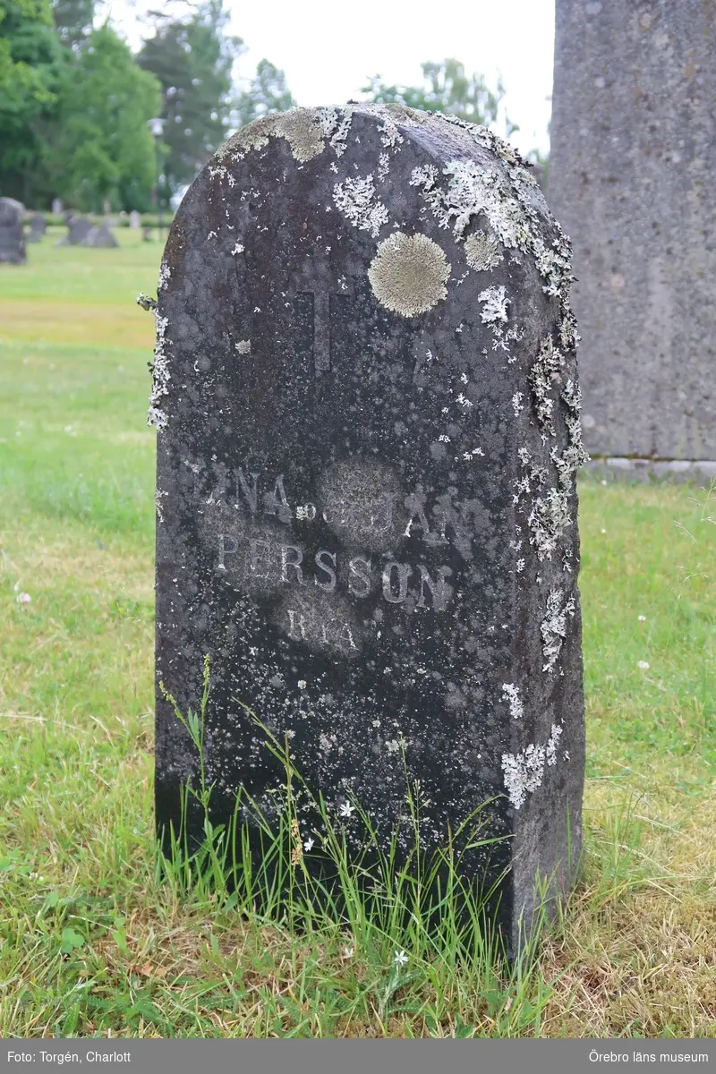 Inventering av kulturhistoriskt värdefulla gravvårdar i samband med upprättade av vård- och underhållsplan för Lindesbergs södra kyrkogård, avseende kulturhistoriska värden.