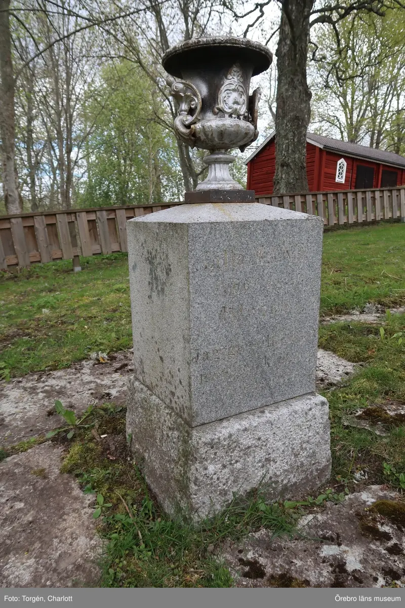 Inventering av kulturhistoriskt värdefulla gravvårdar i samband med upprättade av vård- och underhållsplan för Ramsbergs gamla kyrkogård, avseende kulturhistoriska värden.