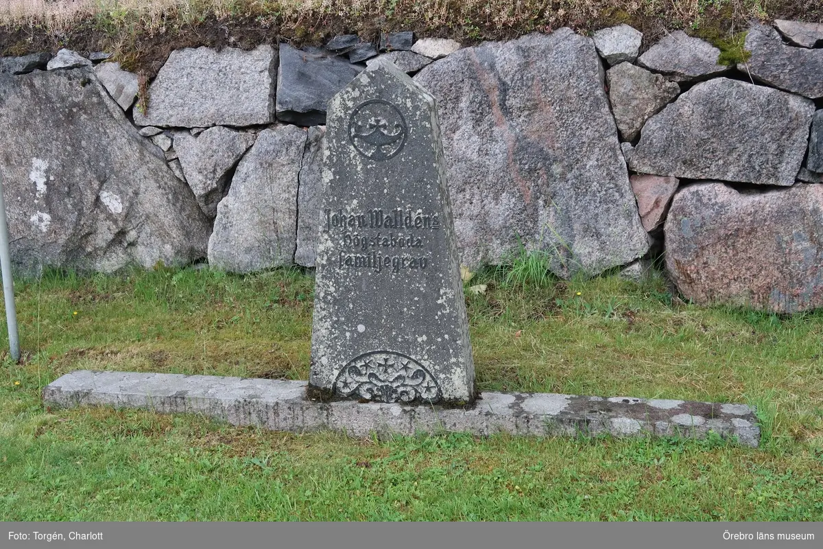 Inventering av kulturhistoriskt värdefulla gravvårdar i samband med upprättade av vård- och underhållsplan för Lindesbergs södra kyrkogård, avseende kulturhistoriska värden.