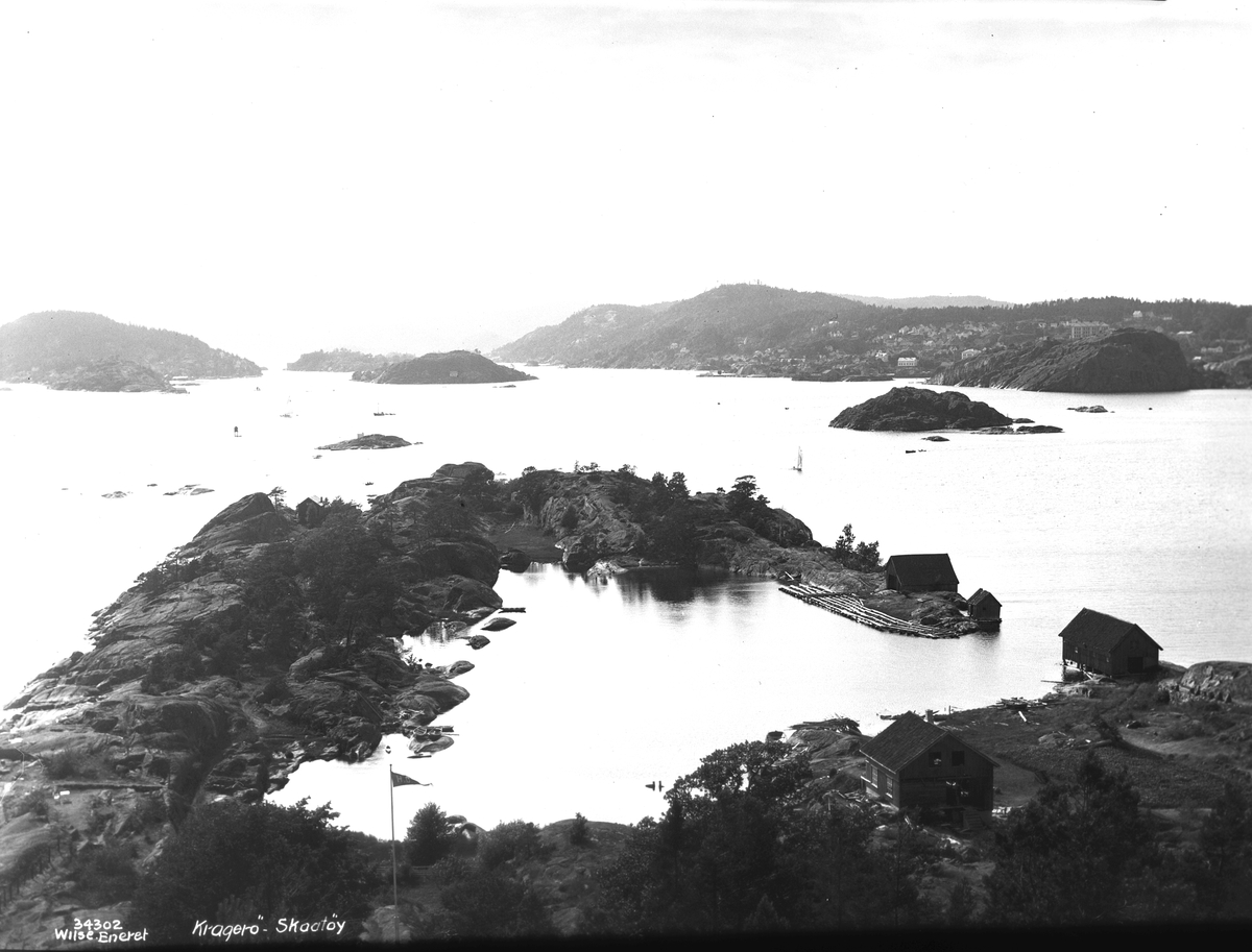 Prot: Sørlandet - Kragerø, Skaatøsund mot Kilsfjorden