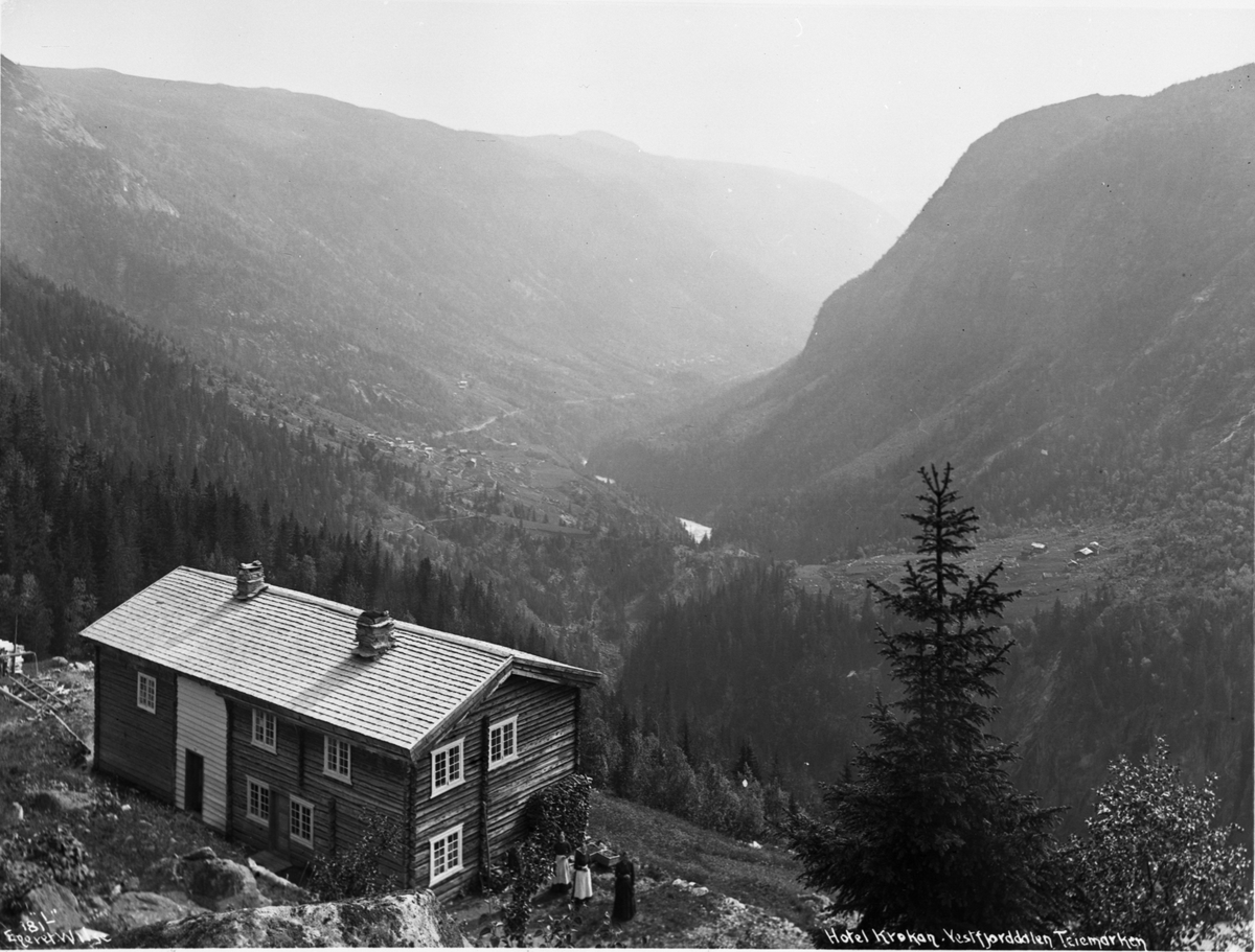 Prot: Telemarken Vestfjorddalen. Krokan Turistforen. hotel