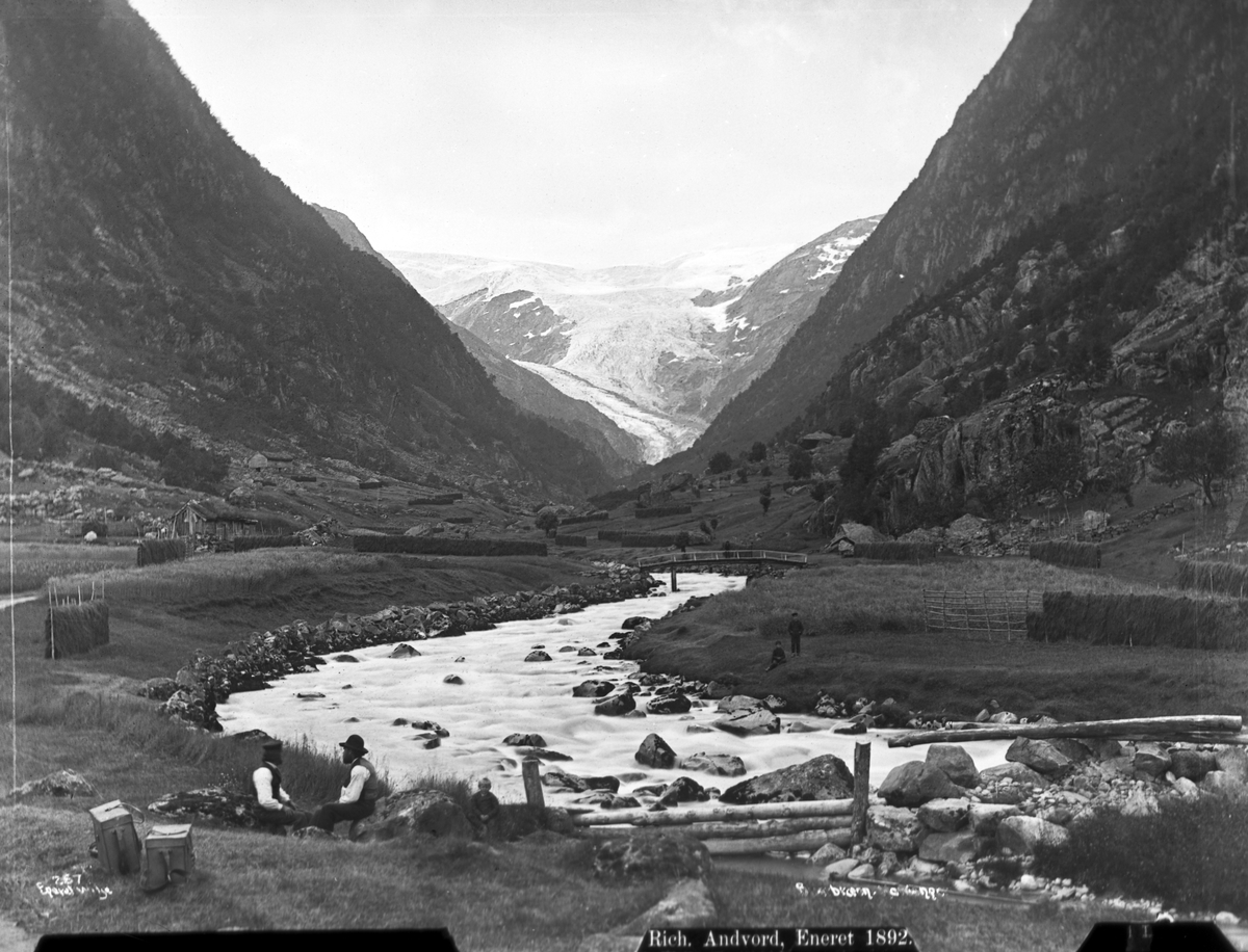 "Prot: Hardanger. Buerbræen fra Gaarden