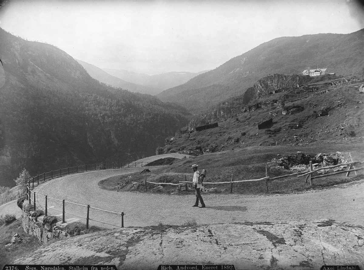 Prot: Nærødalen Stalheimskleven fra neden