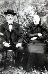 Ekteparet Pauline og Vilhelm Dekkerhus