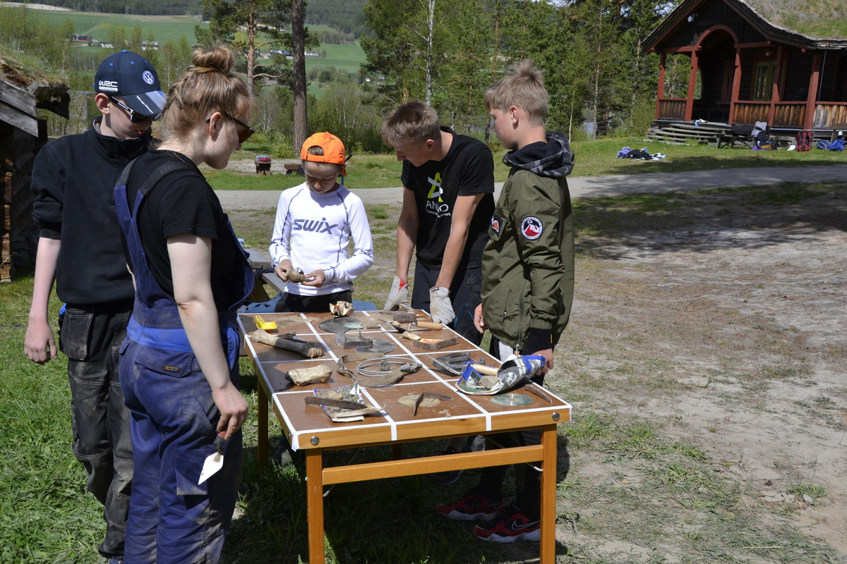 Aktivitetsdag  i Museumsparken for 6.trinn ved Tynset Barneskole 4.juni 2020.