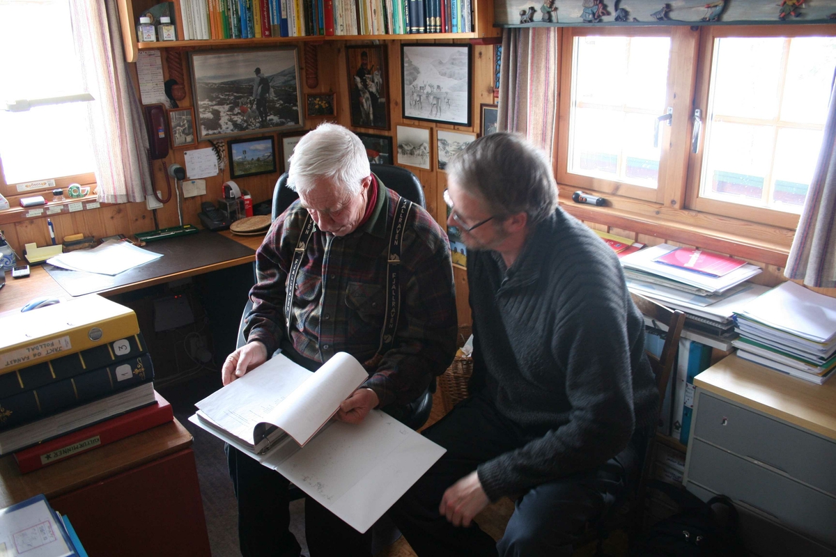 Bjørn Wegge og Arild Alander