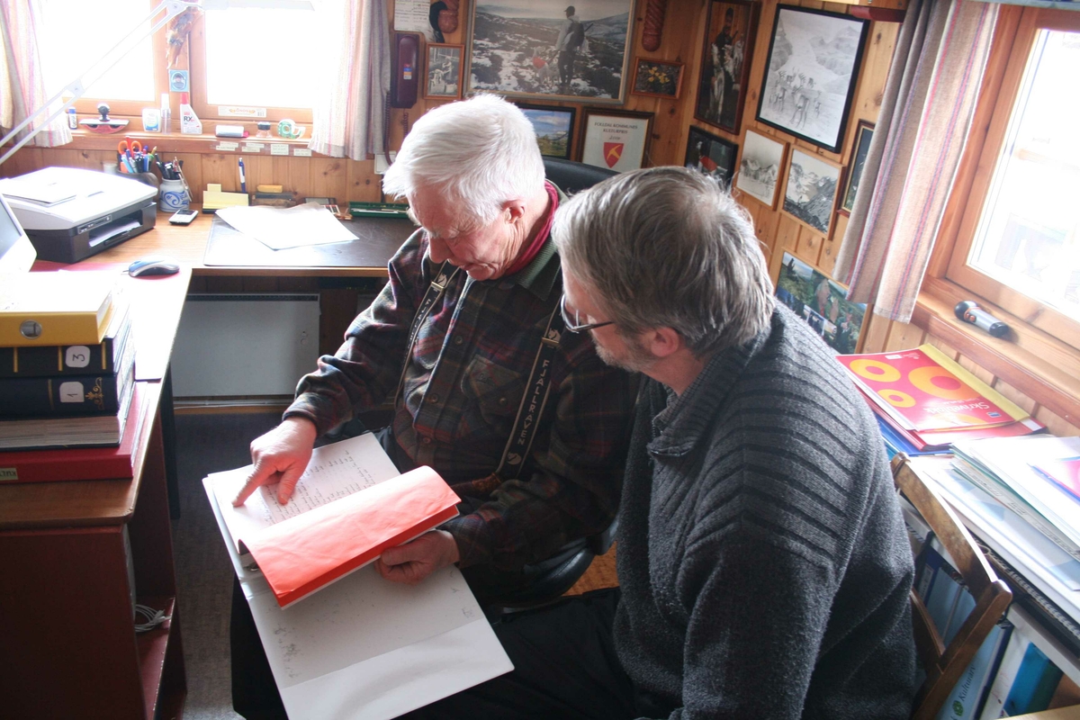 Bjørn Wegge og Arild Alander