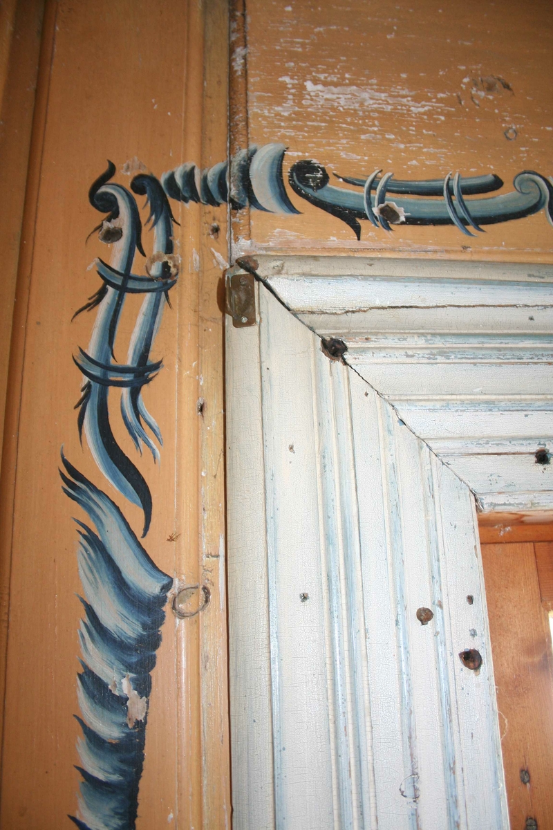 Vindusomramming, detalj