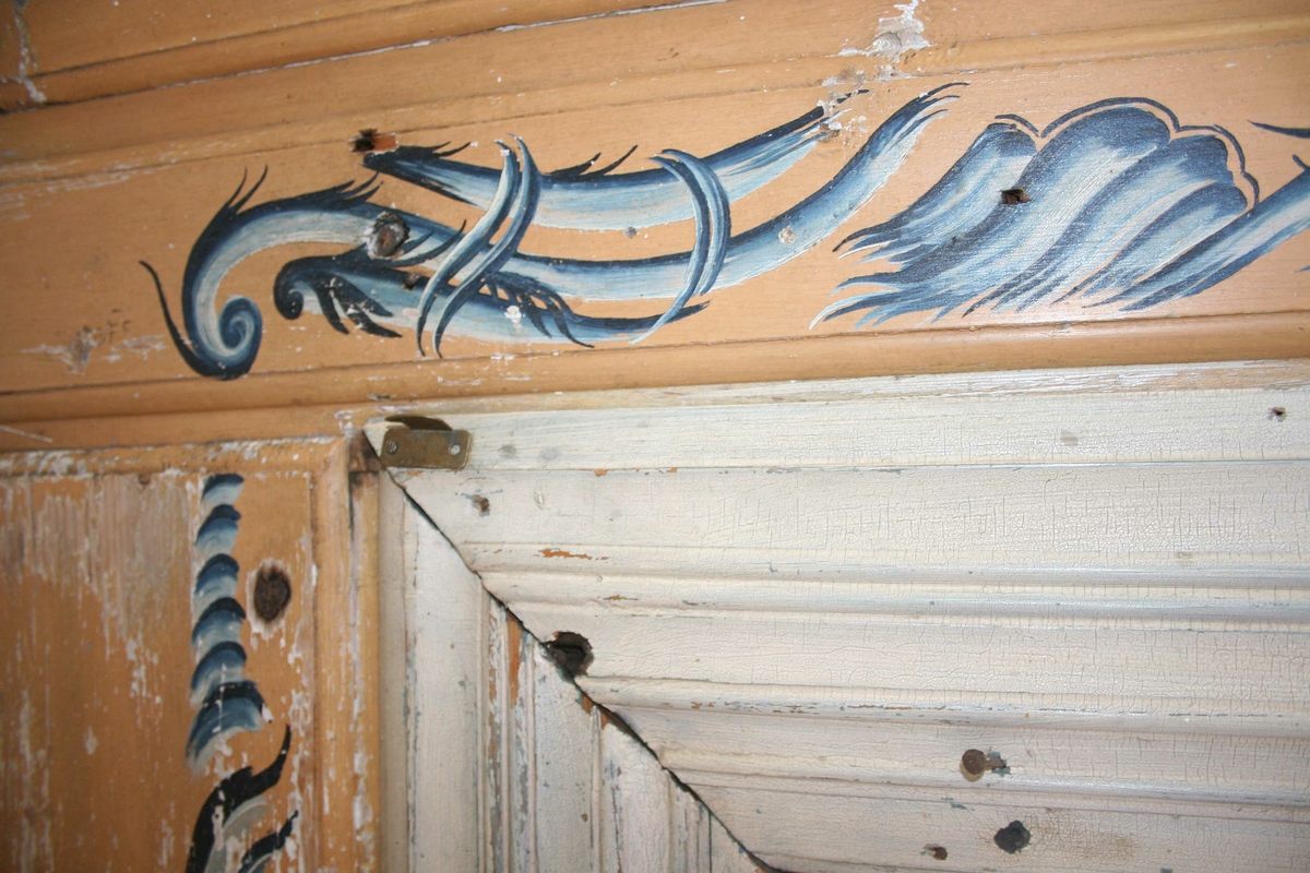 Vindusomramming, detalj