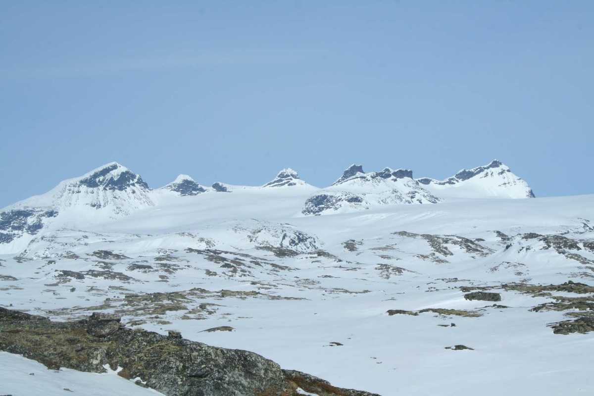 Fjell-landskap, Sognefjellet