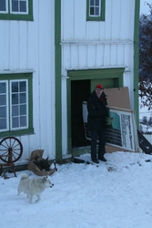 Bjørgan prestegård, flytting av inventar