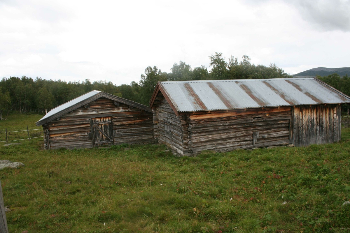 seter, steinrøys, Øverdalssetra