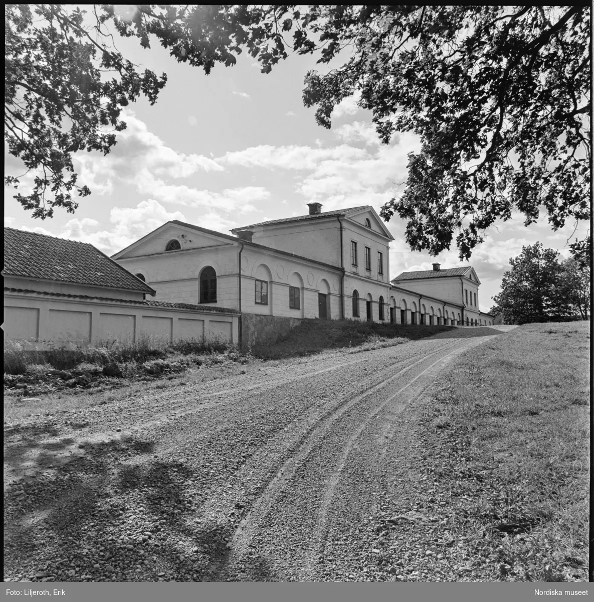 Elghammar slott, exteriör, Björnlunda socken, Södermanland.