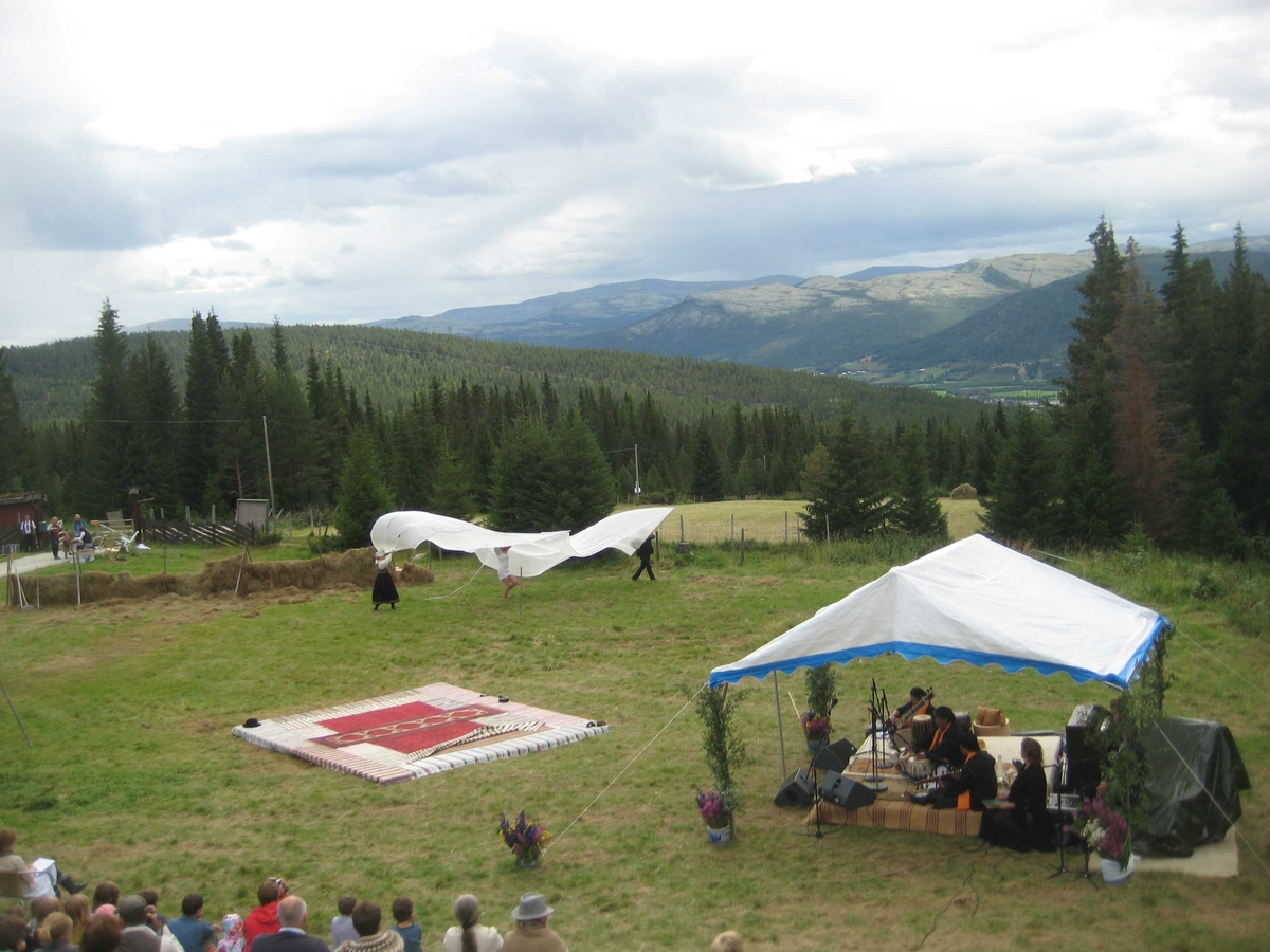 Garborgdagane 2010, spel på Tronsvangen, møte mellom Baral og Garborg