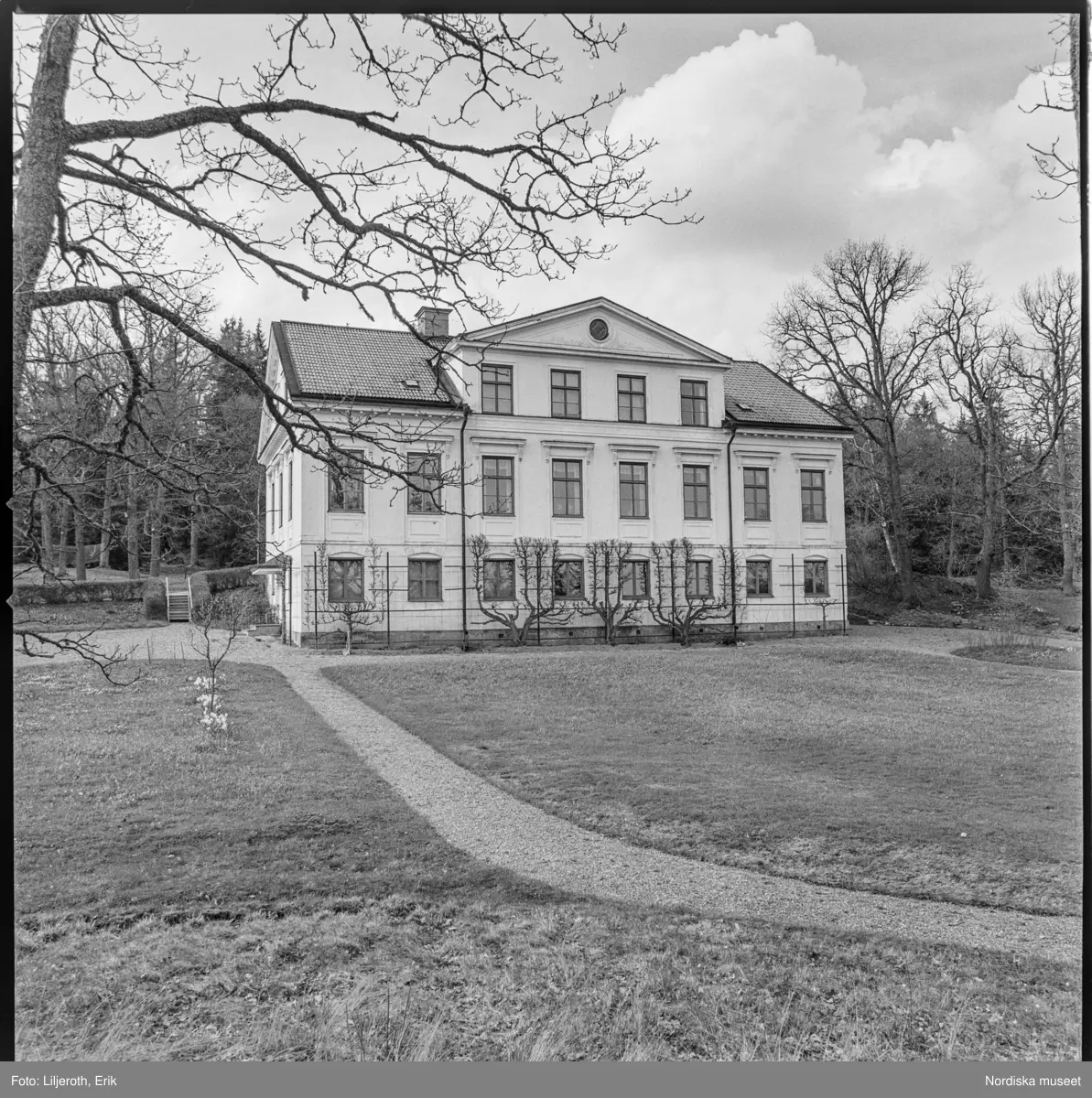 Forsnäs, herrgård, exteriör, Forsa socken, Södermanland.