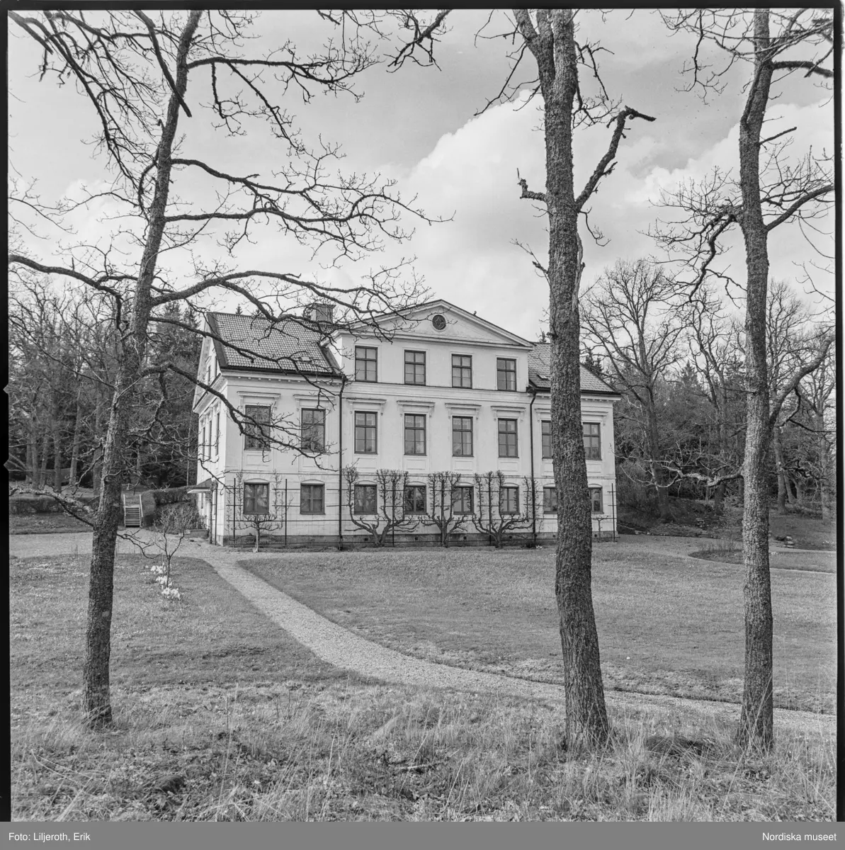 Forsnäs, herrgård, exteriör, Forsa socken, Södermanland.