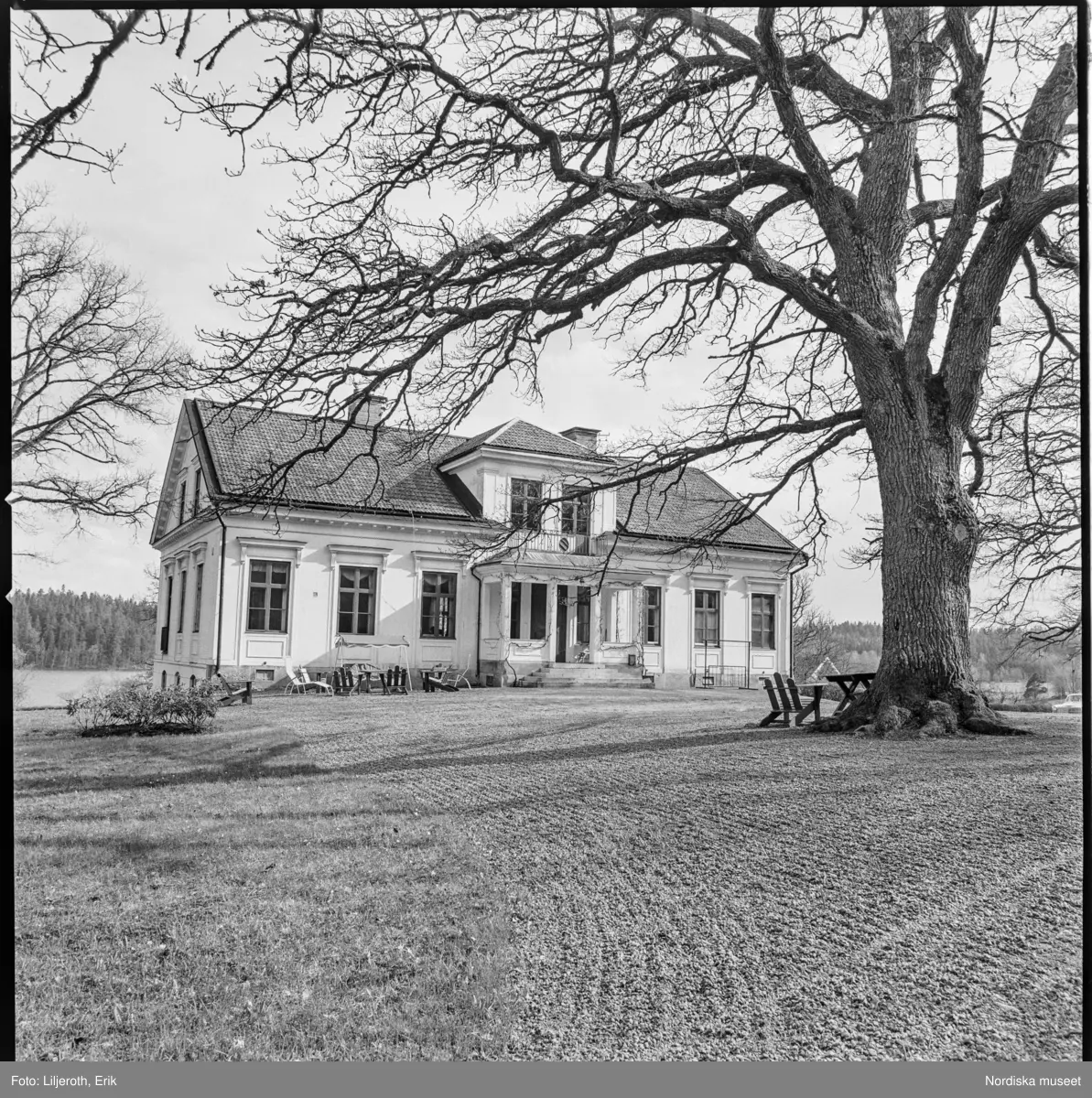 Forsnäs, herrgård, exteriör, Forsa socken, Södermanland.